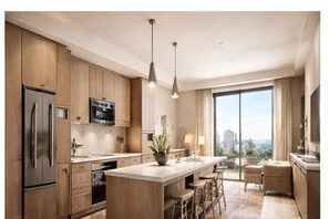 Deluxe driepersoonskamer | Privékeuken