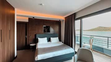 Habitación doble Premium, hidromasaje, vista al mar