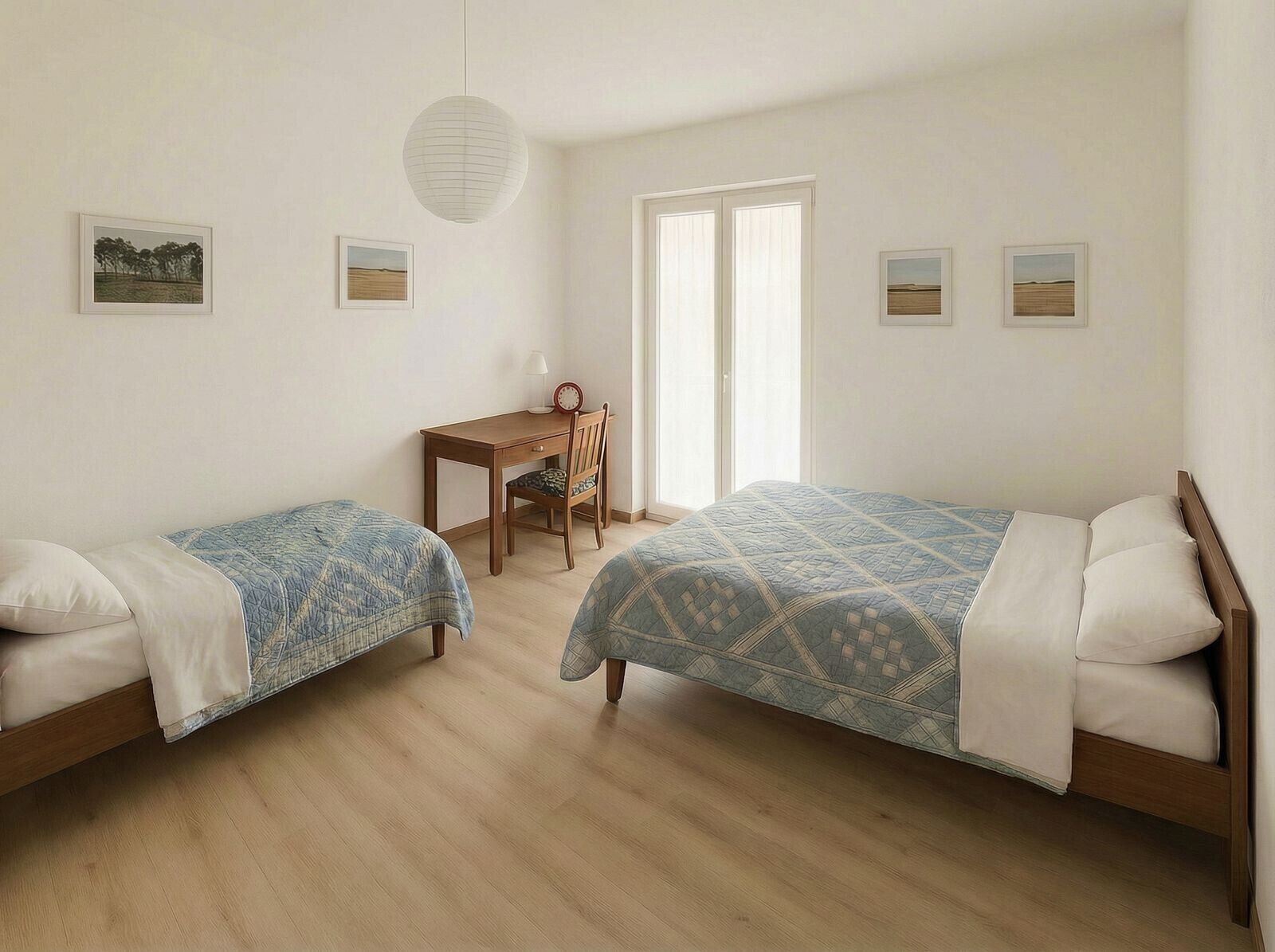 2 camere, una scrivania, ferro/asse da stiro, Wi-Fi gratuito