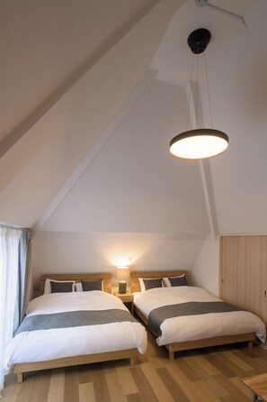 Deluxe-Apartment, 2 Schlafzimmer | Verdunkelungsvorhänge, kostenloses WLAN