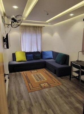 Living area - Ajala Lodge Maryland – Your Cozy Lagos Retreat with Modern Comforts (Ikeja)