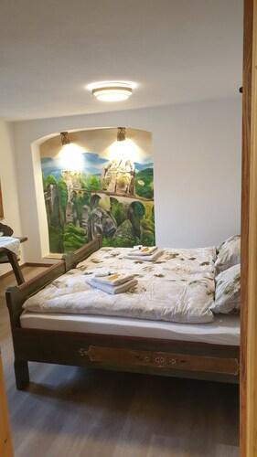 The vacation home Protze ( sandstone apartment )