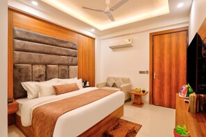 Kamar Double Keluarga | Meja kerja dan Wi-Fi gratis