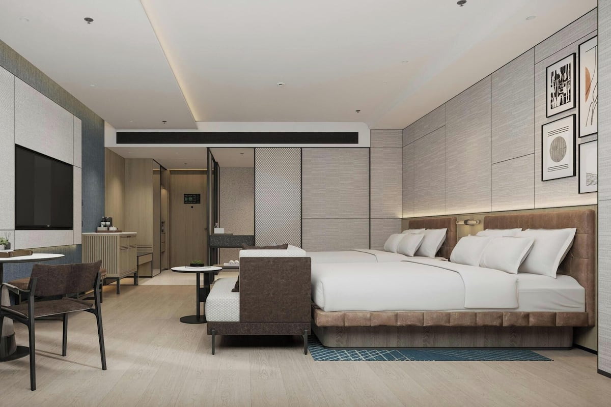 Comfort Room, 2 Double Beds