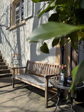 Terrace/patio - Cozy vacation apartment on the winery (Sulzburg)