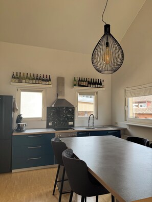 Private kitchen - Cozy vacation apartment on the winery (Sulzburg)