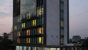 A modern building with large windows and a flat facade. - The Fern Residency (Mumbai)