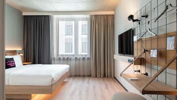 Standaard kamer, 1 queensize bed | Een bureau, geluiddichte muren, gratis babybedden, gratis wifi