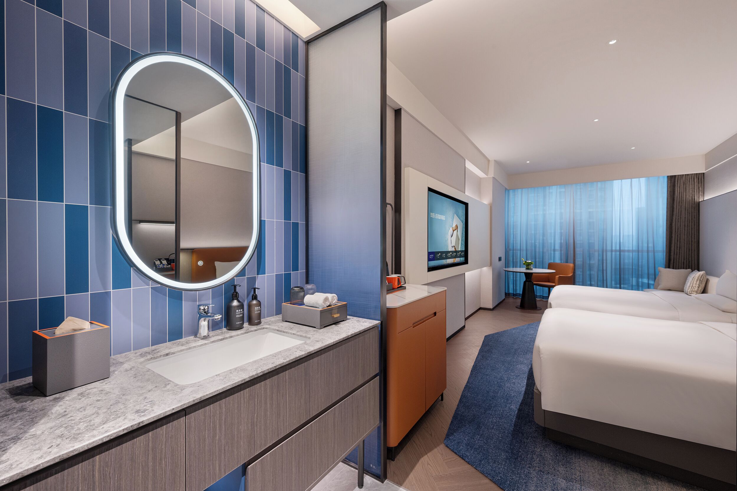 Deluxe-Zimmer, 2 Einzelbetten