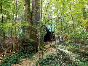 Property grounds - Gold Miners Cabin - Mountain Retreat for the Whole Family - Sleeps 9 (Helen)
