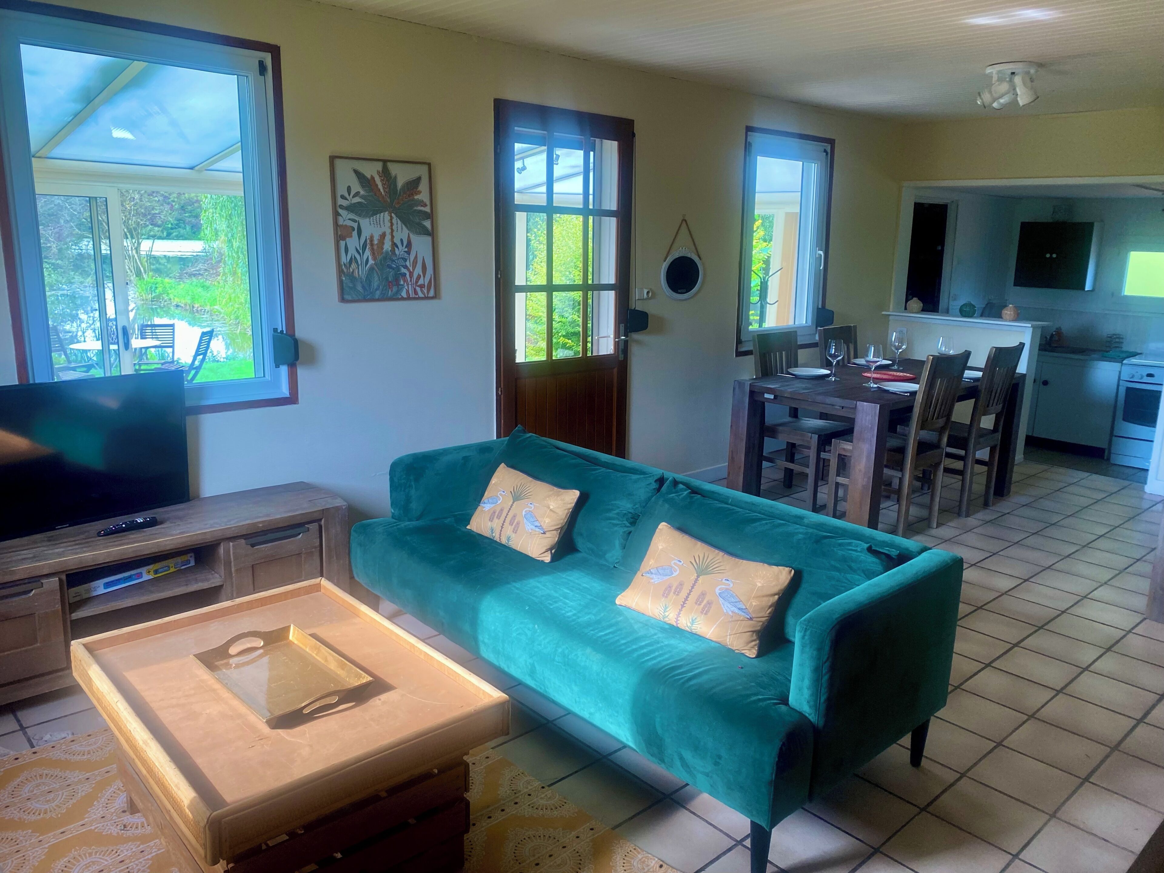 Área de sala de estar