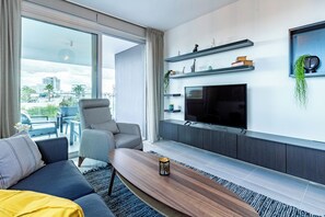 アパートメント ダブルベッド 1 台 キッチン シティビュー | リビング エリア | スマートテレビ、Netflix、ストリーミングサービス