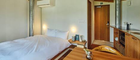Ferienhütte, 1 Doppelbett, Nichtraucher, Strandblick (Beachfront, Private) | Kostenloses WLAN, Bettwäsche