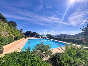 Pool - Mazet T3 duplex for 4 people with terrace, residence with swimming pool in Pramousquier (Le Lavandou)