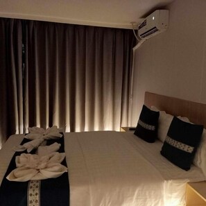 Standaard eenpersoonskamer, uitzicht op stad