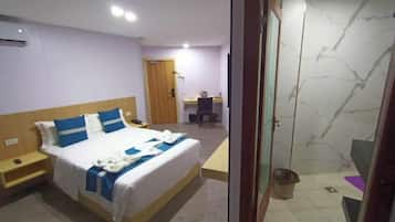 Standaard eenpersoonskamer, uitzicht op de stad