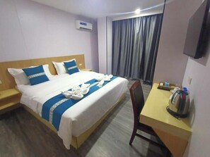 Standaard eenpersoonskamer, uitzicht op stad