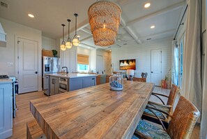 Private kitchen - Port A Escape • Pool + Balcony • Golf Cart Boardwalk to Beach | Salty Sweetheart (Port Aransas)