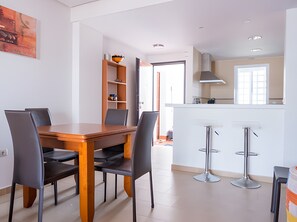 Dining - Apartment 'Mar De Pulpi' with Balcony and Wi-Fi (Pulpí)