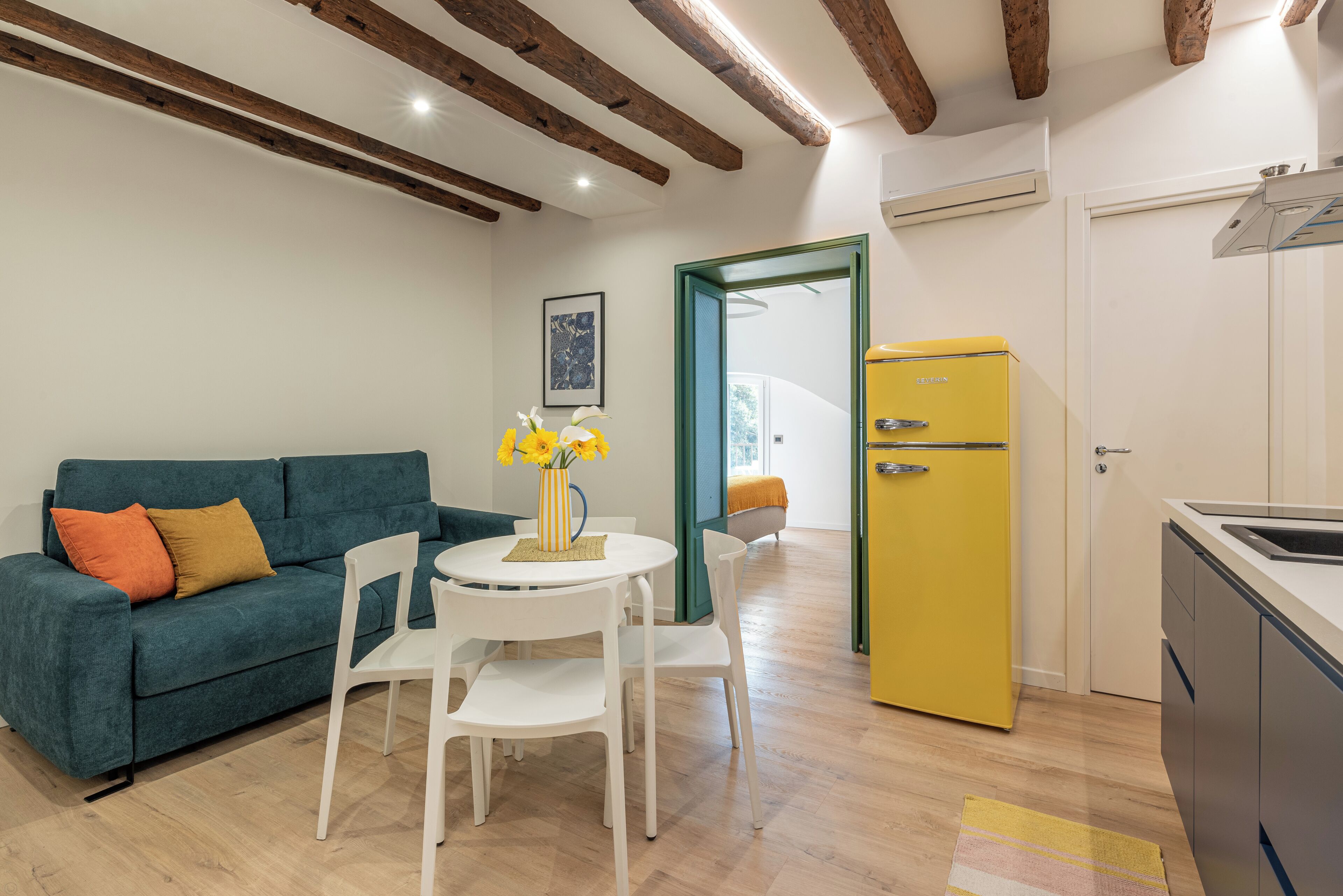 Apartamento conforto, 1 quarto, sacada | Parte interna