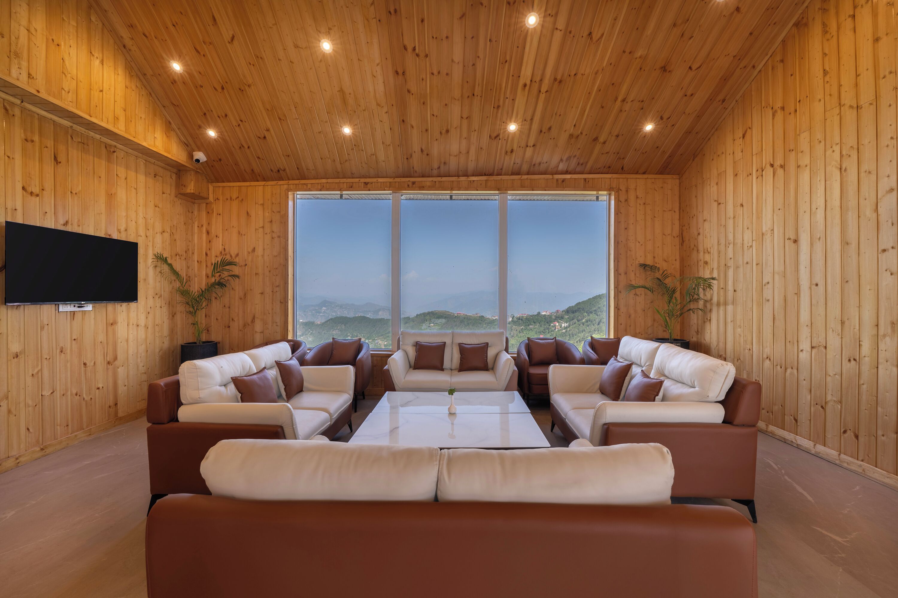 Sala de estar en el lobby