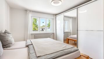 2 Schlafzimmer, WLAN, Bettwäsche