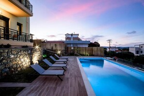Pool - A spacious villa w/private pool - 10 ride min from the beach, center & old town! (Rhodes)