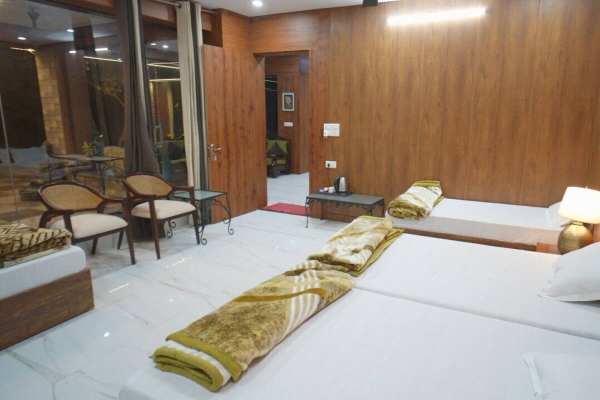 豪華別墅, 花園景