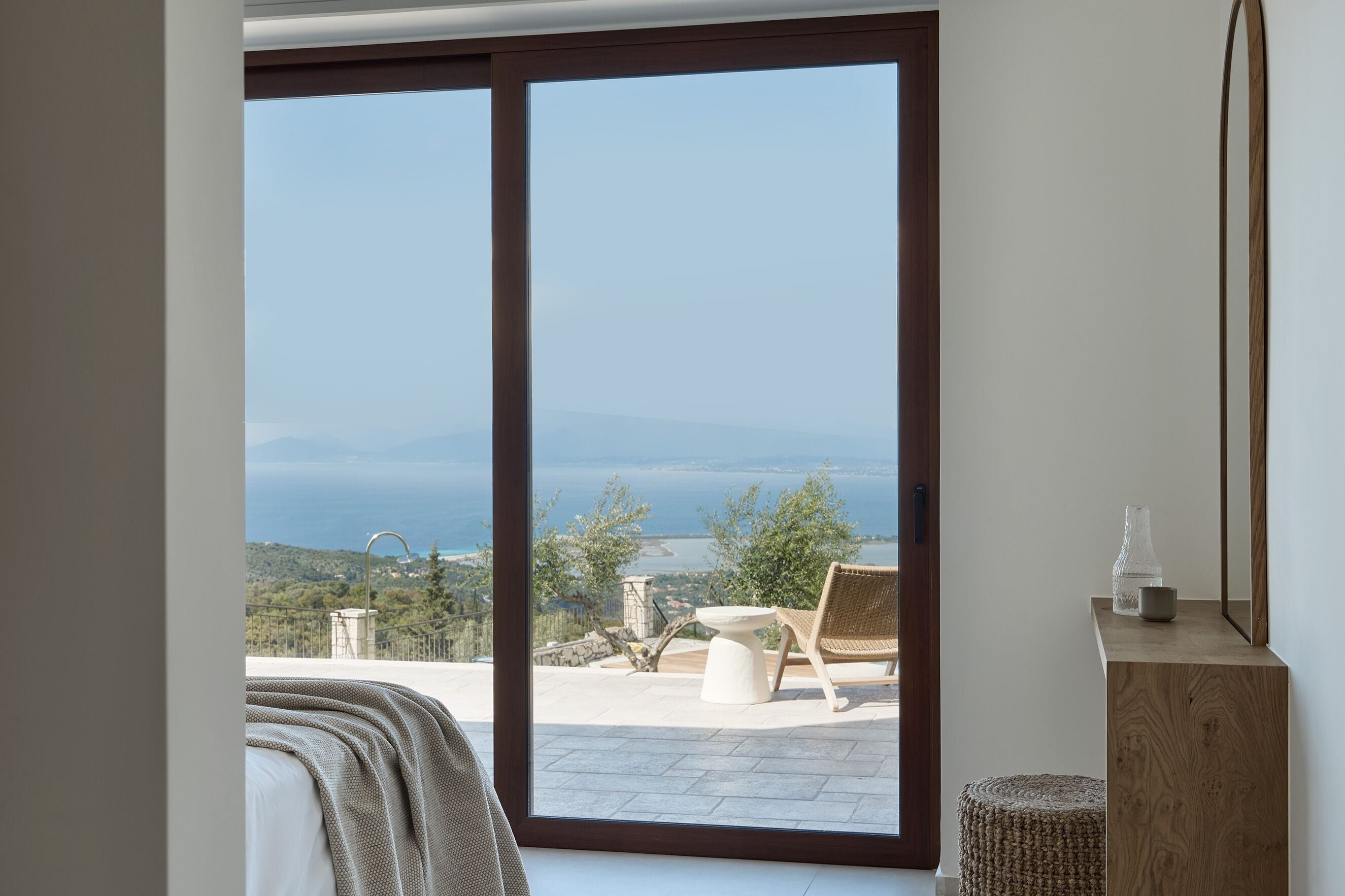 Luxury Villa, Private Pool, Sea View (KRINEA) | In-room safe, blackout drapes, soundproofing