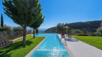 Villa panorámica, piscina privada, vistas al mar (MELIA) | Terraza o patio