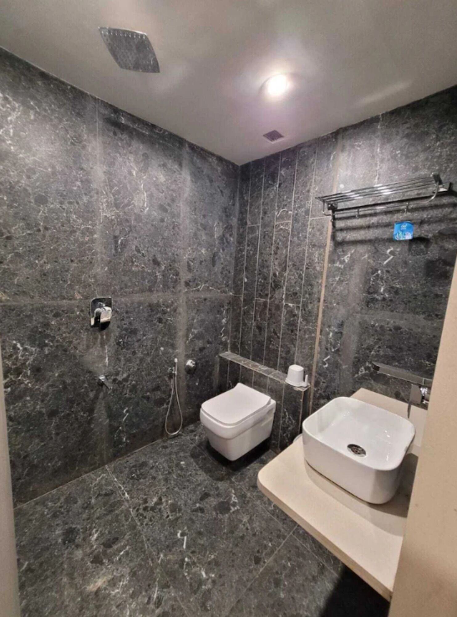 Kamar Double Khas, pemandangan kota | Kamar mandi