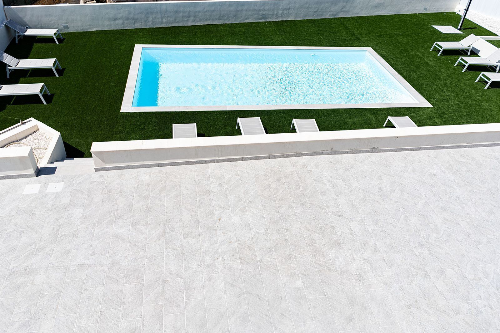 Seasonal outdoor pool