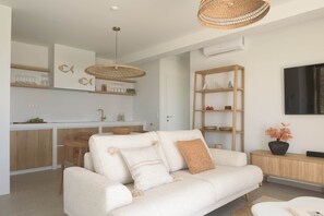Smart TV - Sto Lofo | Design Villa w/ Pool & Views | Plakias & Preveli (Τοπική Κοινότητα Ασωμάτου)