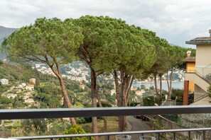 Property grounds - CASA CONCETTA - View with a balcony and a large window (Rapallo)