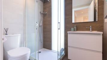 Apartment, Pool View | Bathroom | Hair dryer