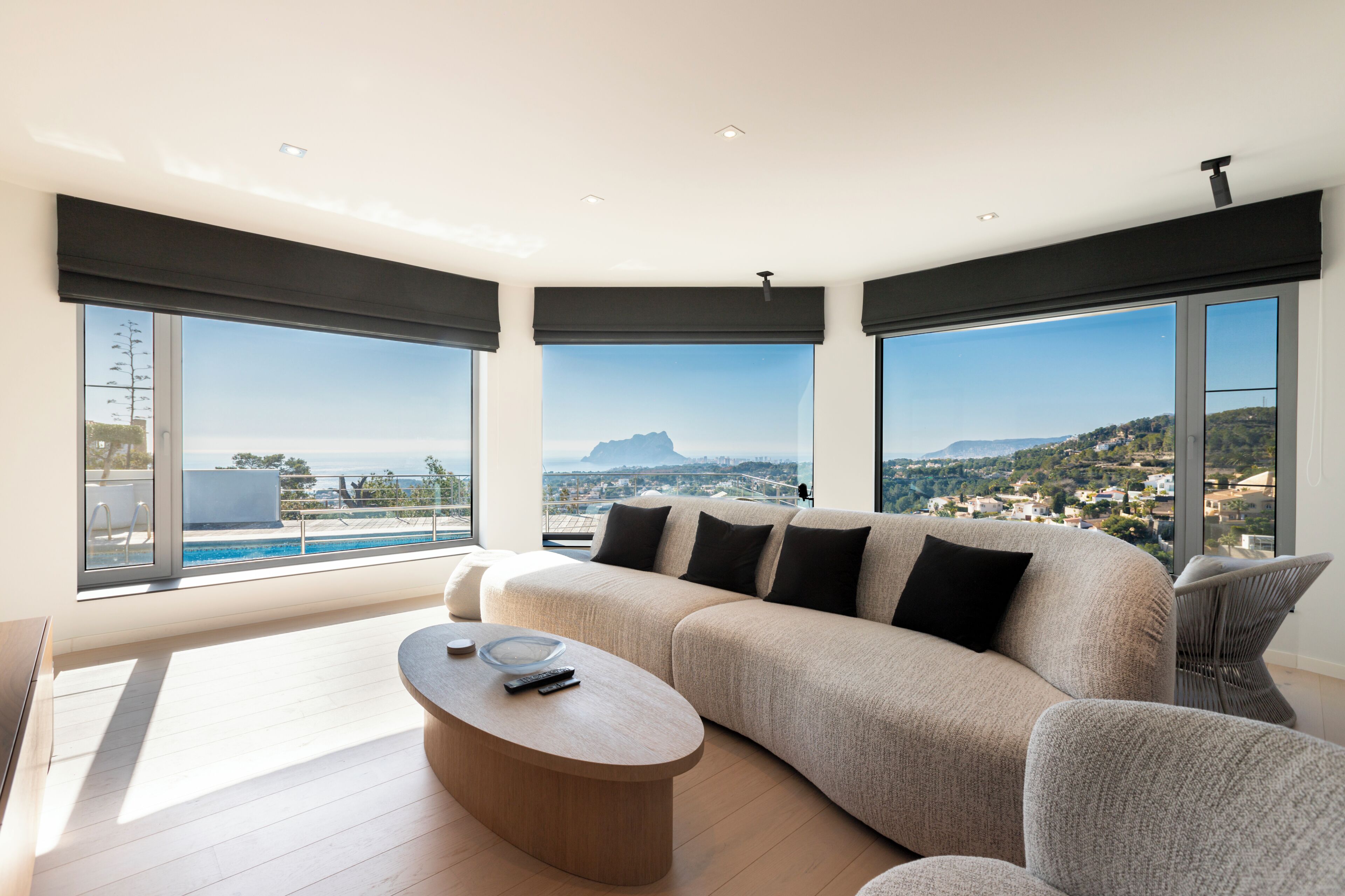 Villa, uitzicht op oceaan | Woonruimte