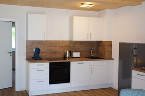 Private kitchen - Apartment 2 cozy with terrace and use of sauna (Herbolzheim)