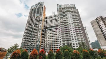 Fassade der Unterkunft