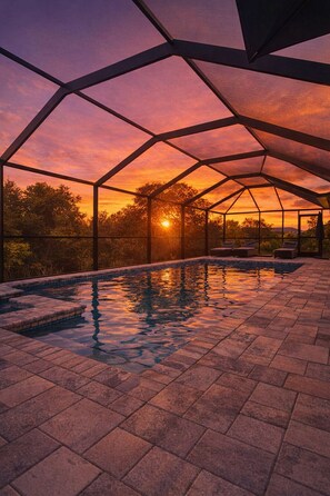 Piscine chauffée