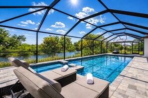 Piscine chauffée