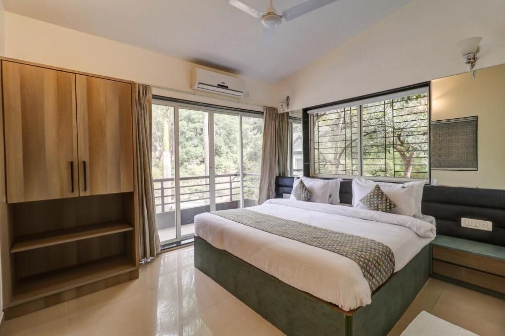 Villa Luxury, balcone, vista piscina