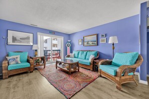 TV, DVD player - Two bedroom mid-town condo with a pool! (Ocean City)