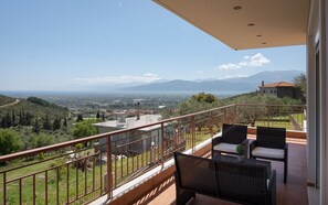 Appartement Deluxe, balcon, vue mer | Enceinte de l’hébergement