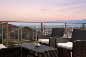 Deluxe Apartment, Balcony, Sea View | Balcony - Aphrodite's Residences Nafpaktos (Nafpaktos)