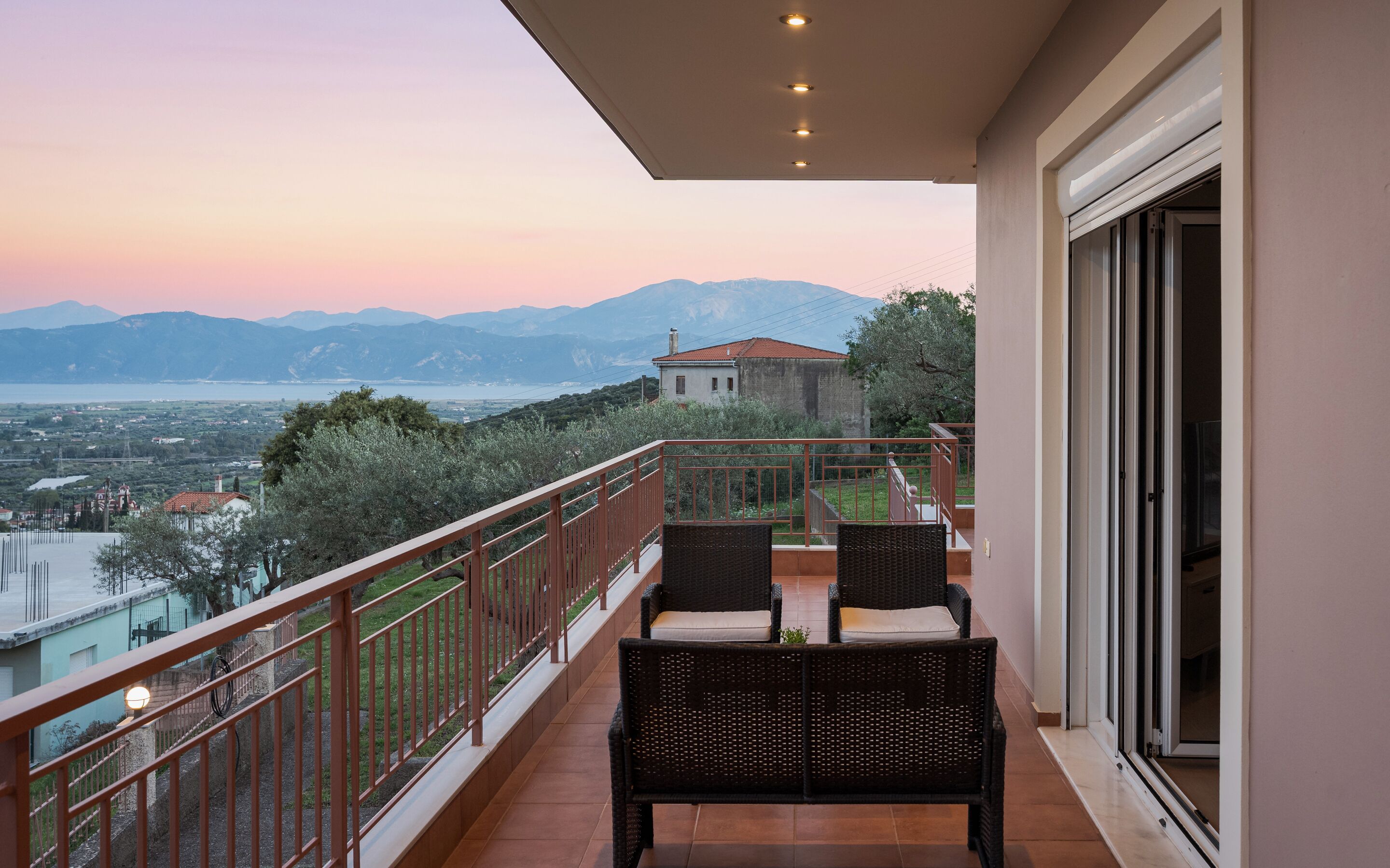 Appartement Deluxe, balcon, vue mer | Balcon