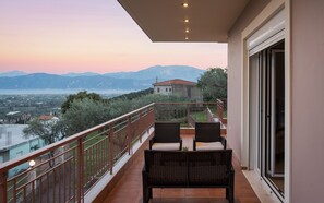 Deluxe Apartment, Balcony, Sea View | Balcony - Aphrodite's Residences Nafpaktos (Nafpaktos)