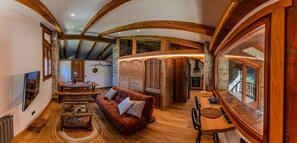 Living area - Rural House 'Mas De Penyaflor': Disconnect and Enjoy Nature in the Ports Natural Park (Alfara de Carles)