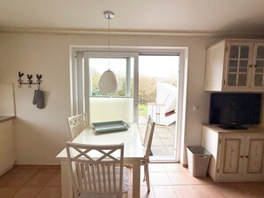 Dining - House Inselfriede Dünenhus 6 in Westerland: terrace, WLAN & close to the beach (Westerland)