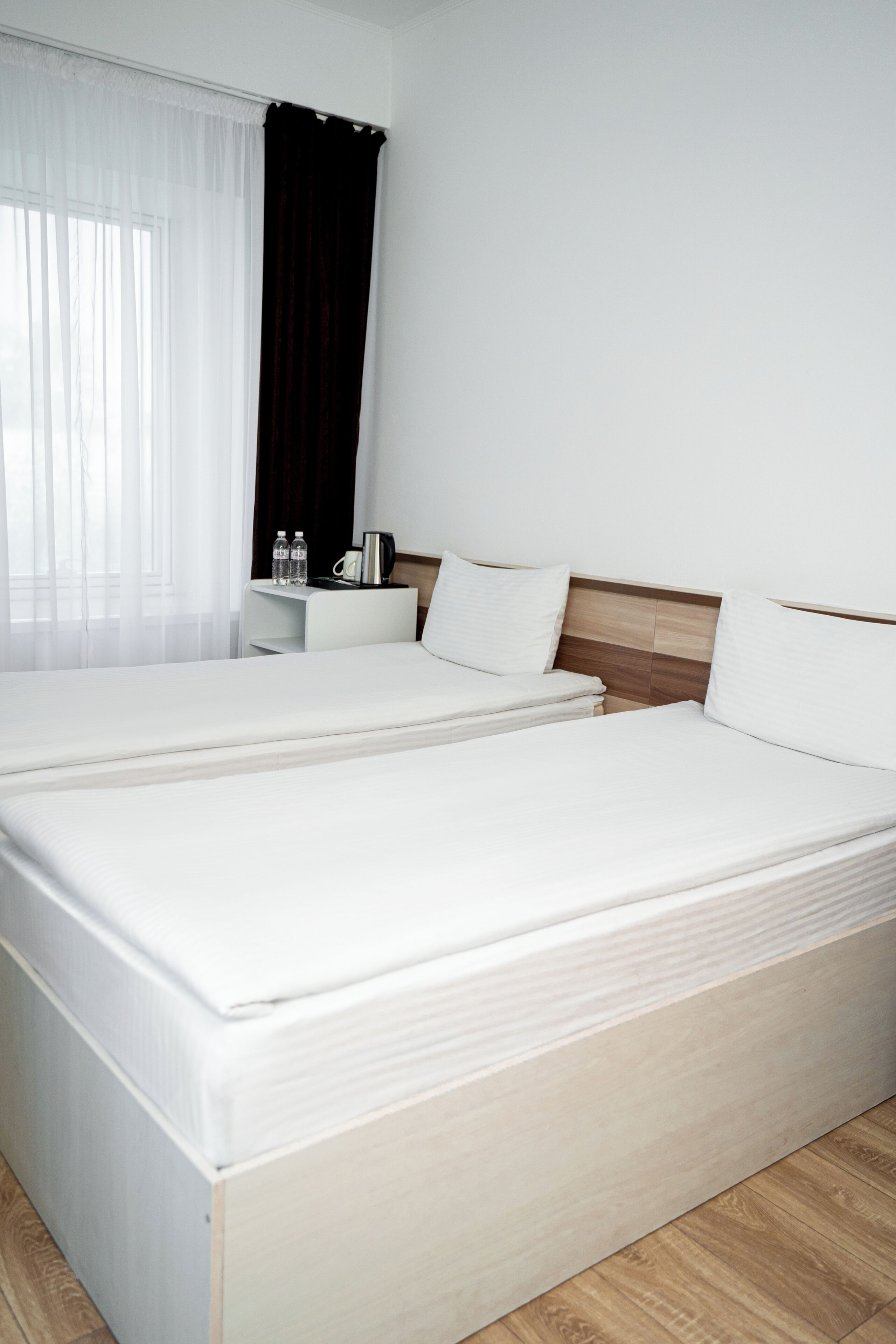 Standard Twin Room, City View | In-room safe, blackout drapes, soundproofing, iron/ironing board