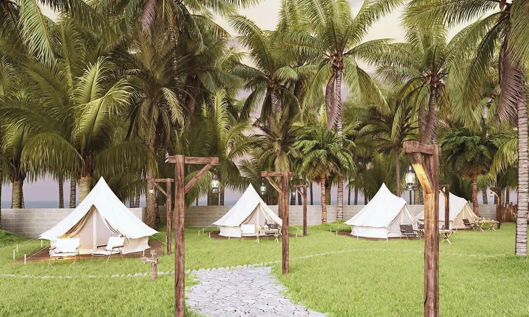 Premier Tent, Ocean View | Property grounds